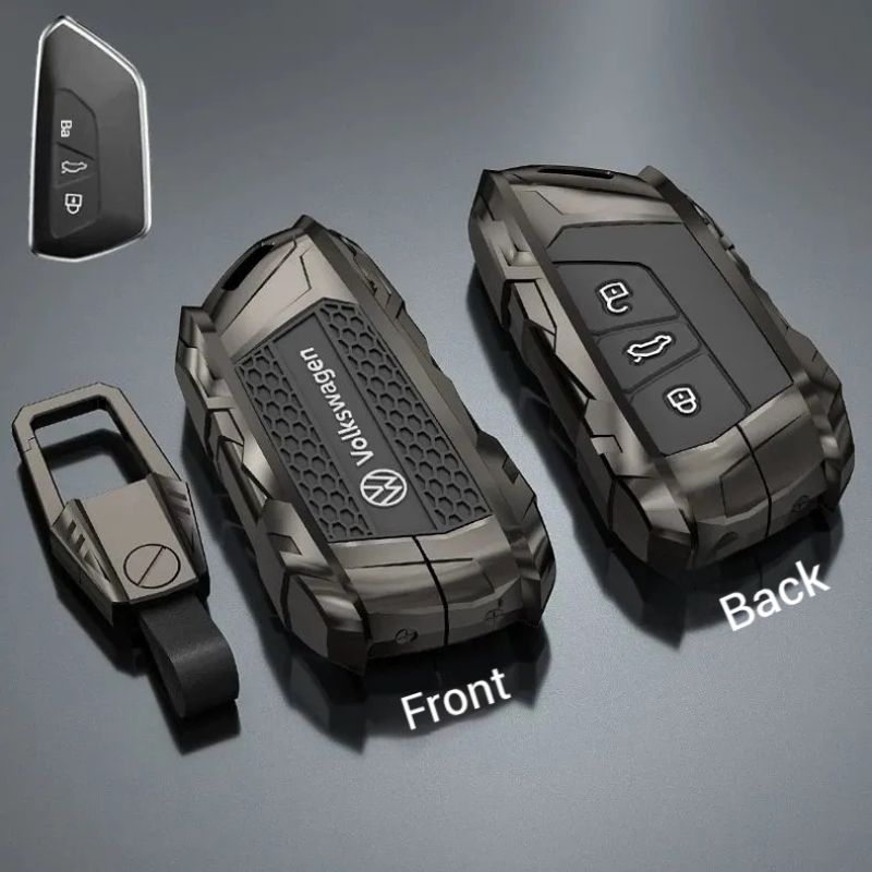 Load image into Gallery viewer, Volkswage Heavy-Duty Mecha Car Key Fob Case Cover For Golf 8, Golf 8 Pro, ID.3, ID.4 X, ID.6, Lamando L, Talagon, Tavendor, Teramont X
