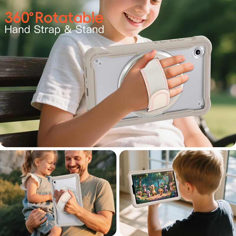 Load image into Gallery viewer, Samsung Galaxy Tab A11 Plus 11&quot; (2025) Heavy Duty Hand Strap EVA Protection Case
