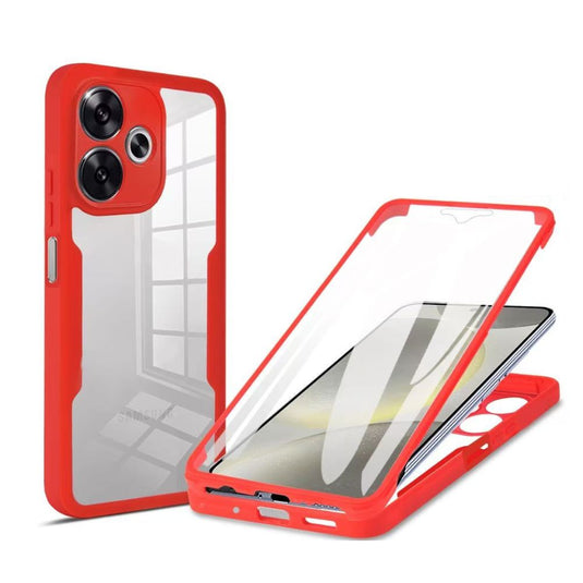 [Built-in Screen Protector] Xiaomi Redmi Note 12 5G Double-sided Full-protection Shockproof Case