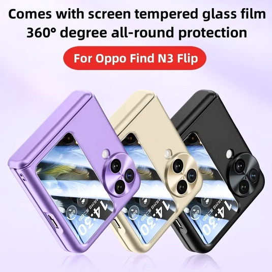 OPPO Find N3 Flip (PHT110/CPH2519) Colorful Soft Shockproof Essentials Series Case