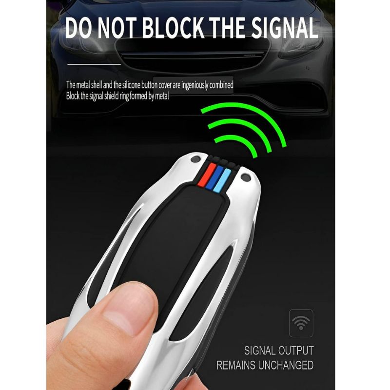 Load image into Gallery viewer, Tesla Metal Car Key Fob Casefor Model X - i-Station Mobile Phone &amp; Electronic Device Repair and Accessories
