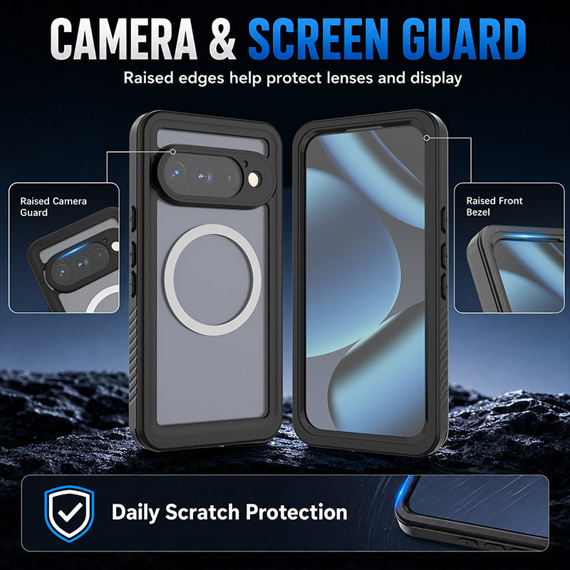 Load image into Gallery viewer, [FS Series][Magsafe Compatible] Google Pixel 11 Pro - Redpepper Full Covered Waterproof Heavy Duty Tough Armor Case
