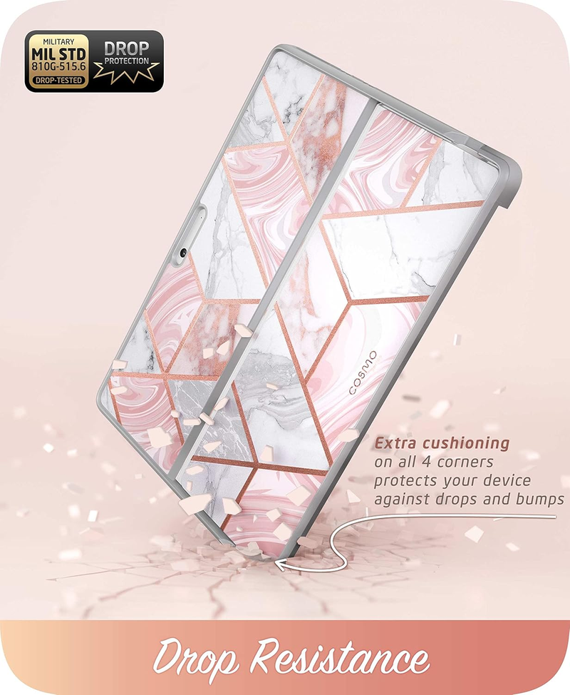 Load image into Gallery viewer, Microsoft Surface Pro 11 - iBlason TPU Soft Frame Slim Glitter Marble Shockproof Case
