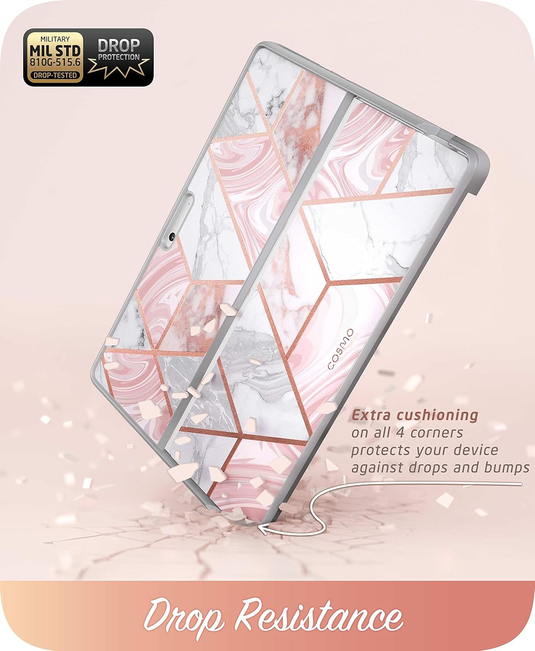 Microsoft Surface Pro 11 - iBlason TPU Soft Frame Slim Glitter Marble Shockproof Case