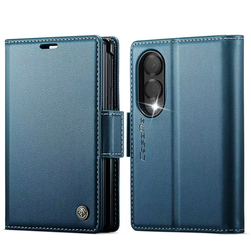 Load image into Gallery viewer, [With Card Slot] Samsung Galaxy Z Fold8 / Ultra - Premium Leather Shockproof Wallet Series Case
