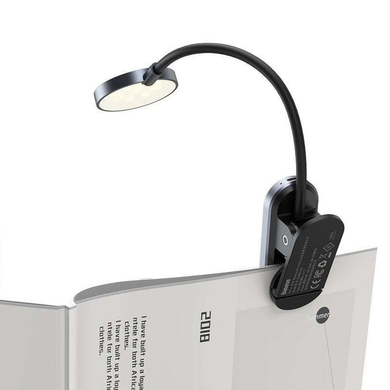 Load image into Gallery viewer, Baseus Comfort Reading Mini Clip Lamp - Dark Gray - i-Station Mobile Phone &amp; Electronic Device Repair and Accessories
