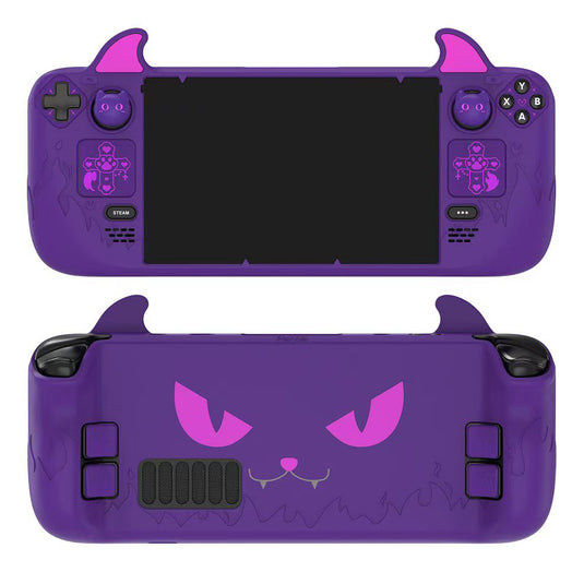 Steam Deck / OLED - PlayVital Devil Cartoon Silicone Anti-Slip Wireless Controller Cover - i-Station Mobile Phone & Electronic Device Repair and Accessories