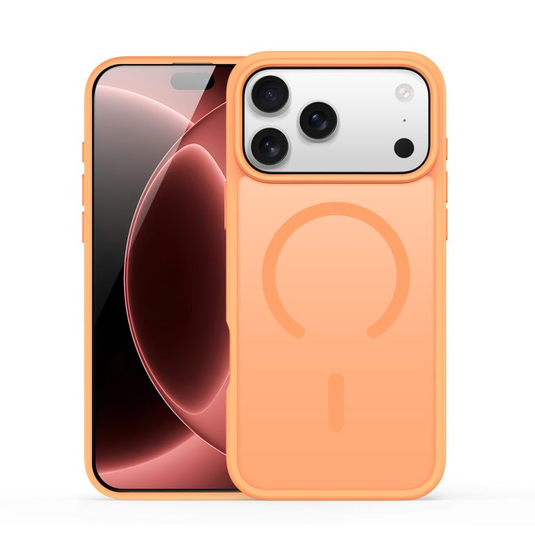 Apple iPhone 17 Pro / 18 Pro Magnetic Shockproof Minimalist Frosted Phone Case