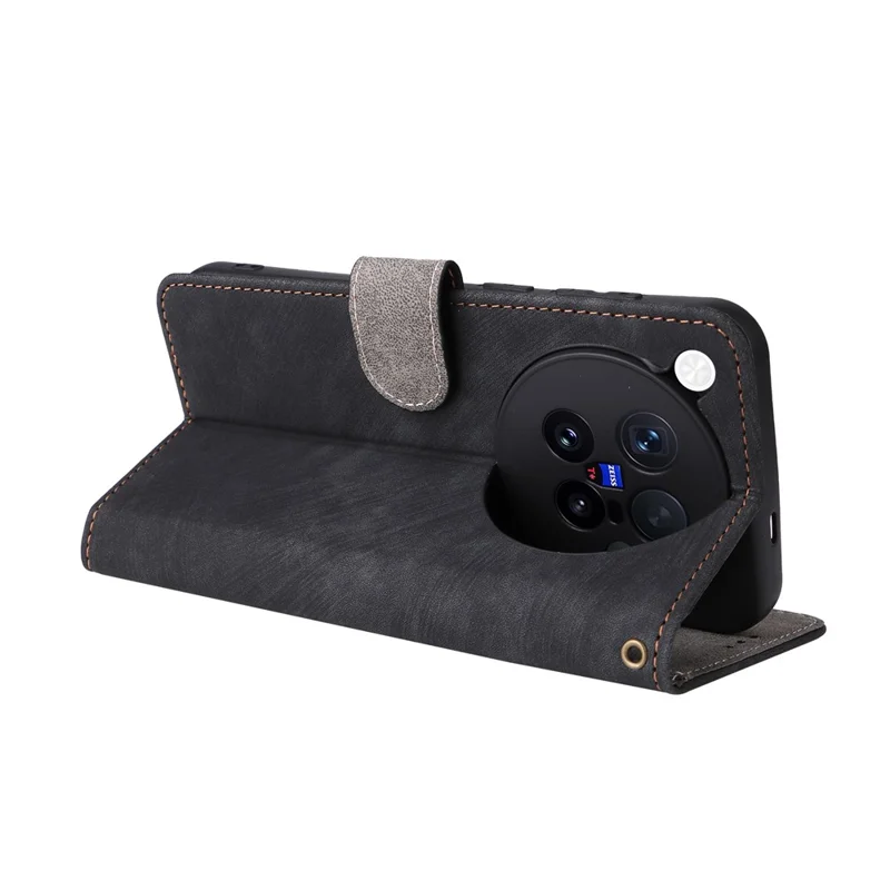 Load image into Gallery viewer, [With Card Slot] Vivo X500/Pro/Max - Multi Functional Buckle Flap Wallet Series Case With Lanyard
