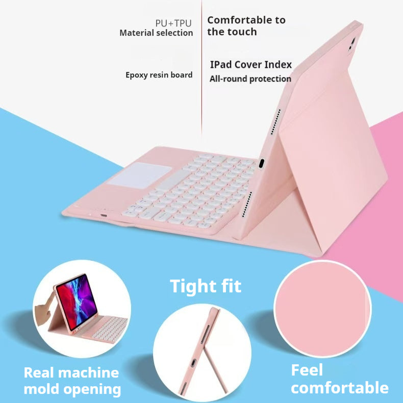 Load image into Gallery viewer, [Detachable] Apple iPad Mini 6/7 8.3&#39;&#39; 6/7th Gen (2021/2024) Wireless Bluetooth Touch Keyboard Flip Case
