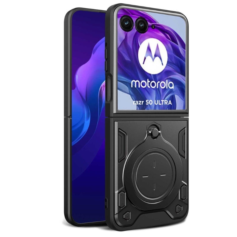 Load image into Gallery viewer, [Built-in Ring Bracket] Motorola Moto Razr (2024) Minimalist Ultra-thin Shockproof Phone Stand Series Case
