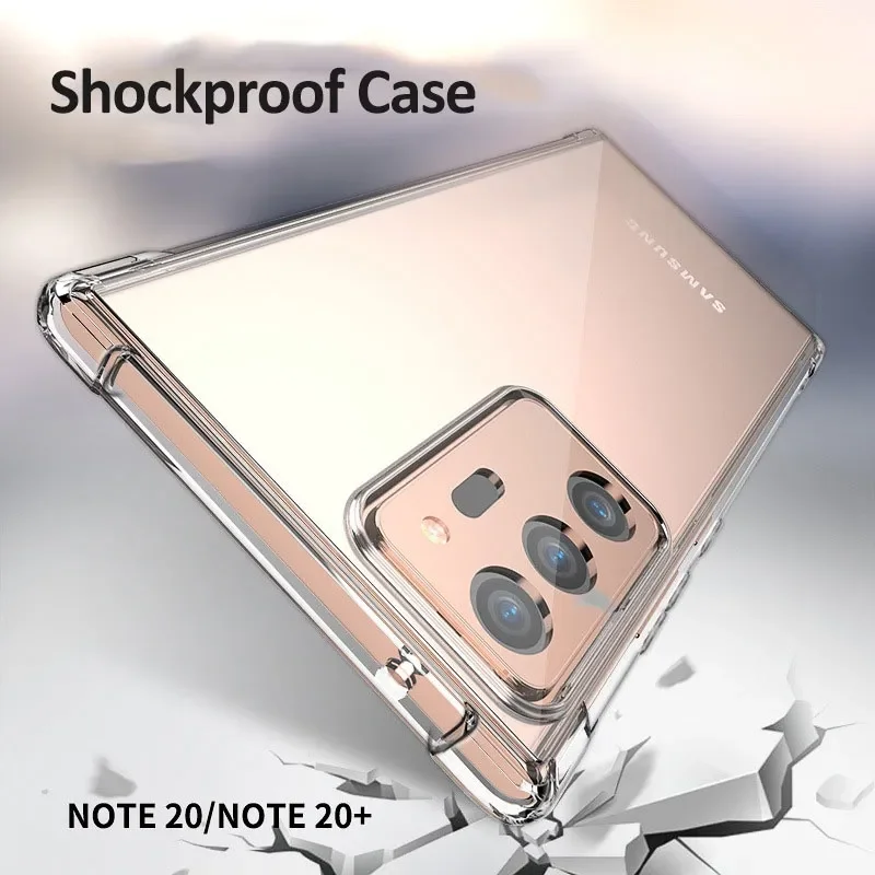 Load image into Gallery viewer, Samsung Galaxy S21 SM-G991/Ultra SM-G998/Plus SM-G996/FE SM-G990 Transparent Soft TPU Shockproof Essentials Series Case
