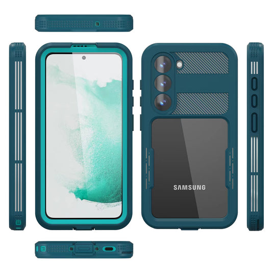 [Mars Series] Samsung Galaxy S23 / Samsung Galaxy S23 Plus - Shellbox Full Covered Waterproof Heavy Duty Tough Armor Case