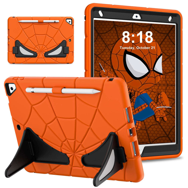 Load image into Gallery viewer, [Built-in Stand][With Pen Slot] Apple iPad Pro 11-inch M4/M5 (2024/2025) Spiderman Cartoon Kids Full-cover Silicone Shockproof Case - i-Station Mobile Phone &amp; Electronic Device Repair and Accessories
