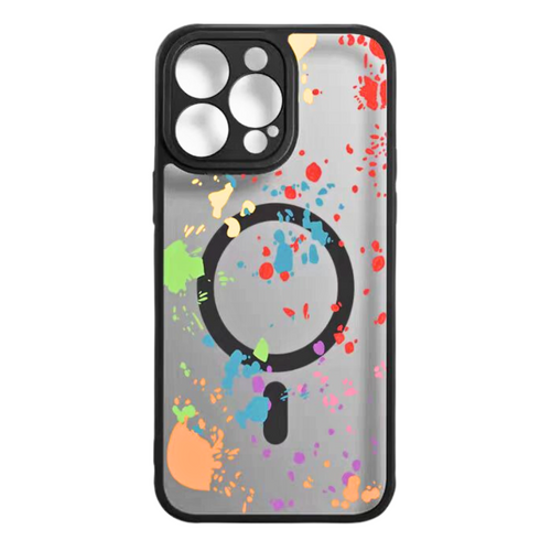 [Magsafe Comptible] Apple iPhone 16/Pro/Pro Max/Plus Colorful Paint Matte Shockproof Fashion-Forward Series Case