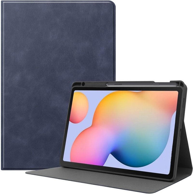 Load image into Gallery viewer, [With Pen Slot] Samsung Galaxy Tab S6 Lite (2020/2022/2024) 10.4&quot; - Premium PU Leather Business Filp Cover Case
