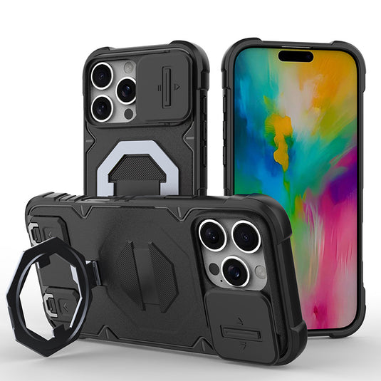 [With Invisible Bracket] Apple iPhone 14/Plus/Pro/Pro Max Multi-functional Outdoor Sports Protective Case