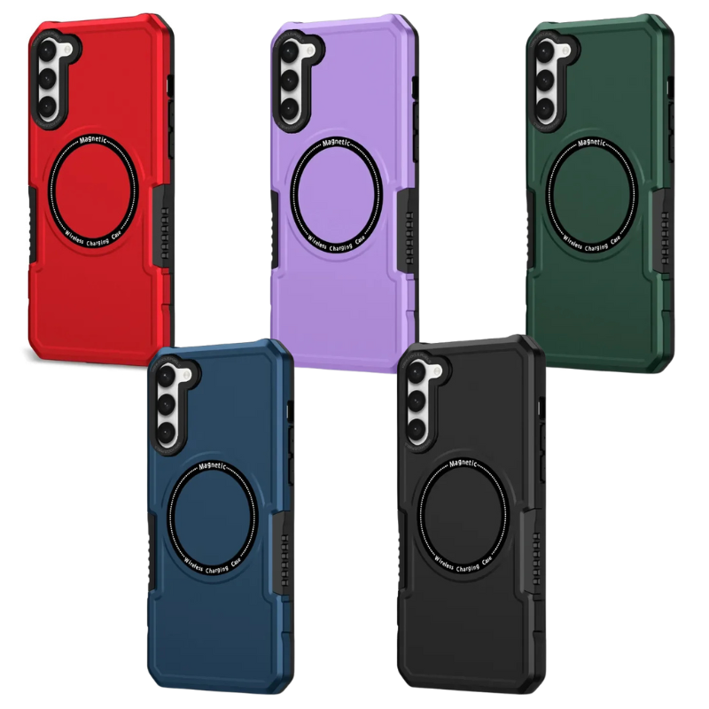 Load image into Gallery viewer, [Magsafe Compatible] Samsung Galaxy S21 SM-G991/Ultra SM-G998/Plus SM-G996/FE SM-G990 Matte Shield Heavy Duty Series Case
