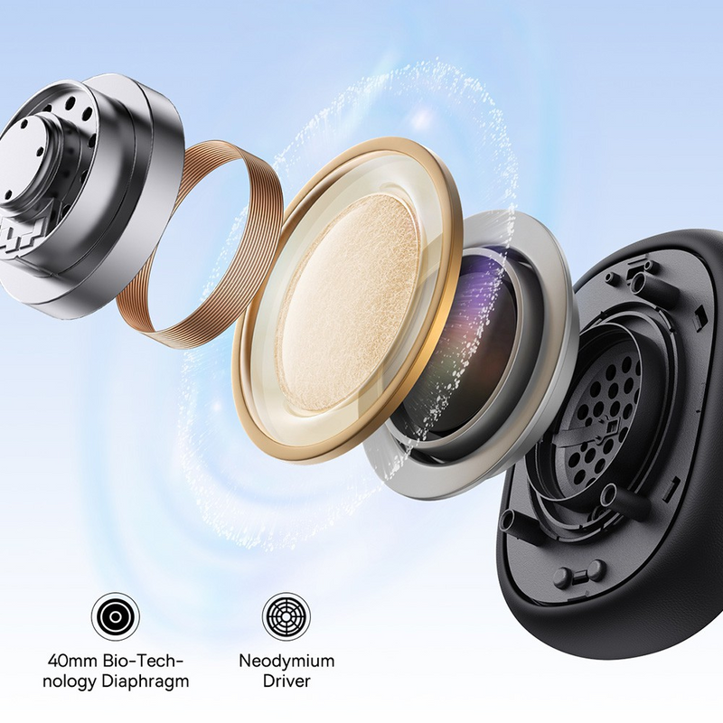 Load image into Gallery viewer, Baseus Bowie H1i Noise-Cancellation Wireless Headphones (A00050402113-00/A00050402223-00/A00050402633-00)

