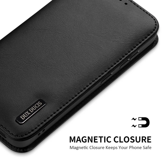[With Card Slot] Samsung Galaxy S25 Edge (SM-S937) Multi-functional Genuine Leather Flip Cover Case