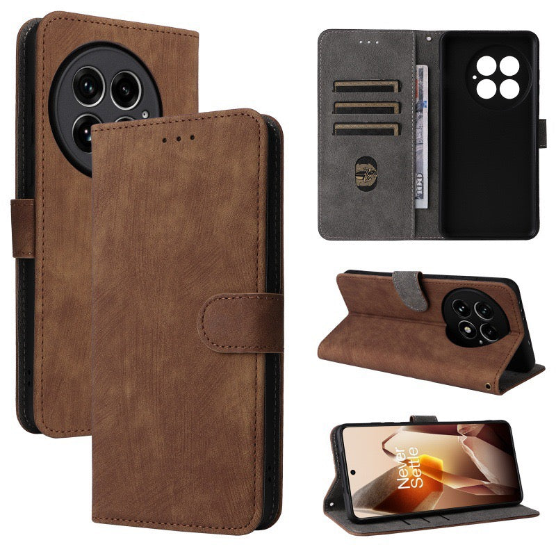 Load image into Gallery viewer, [With Card Slot] OnePlus 13 - Multi Functional Buckle Flap Wallet Series Case With Lanyard
