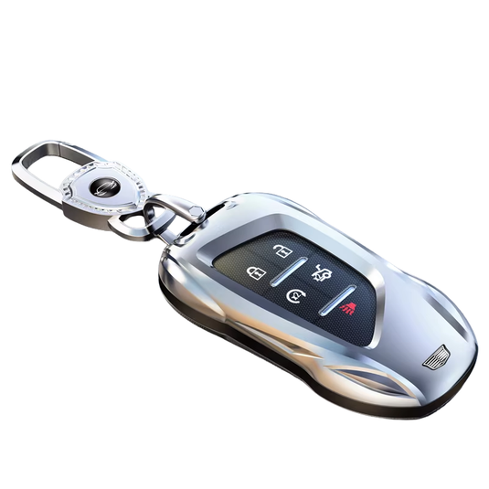 Cadilla Luxury Stylish Metal Car Key Fob Case Cover For XT5, CT5, XT6, CT6, XTS, ATS-L, SRX - i-Station Mobile Phone & Electronic Device Repair and Accessories