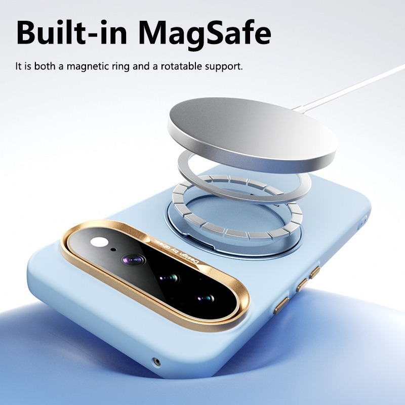 Load image into Gallery viewer, Google Pixel 11 Pro XL 5G - 360° Magnetic Stand PC Hard Shell Protective Case
