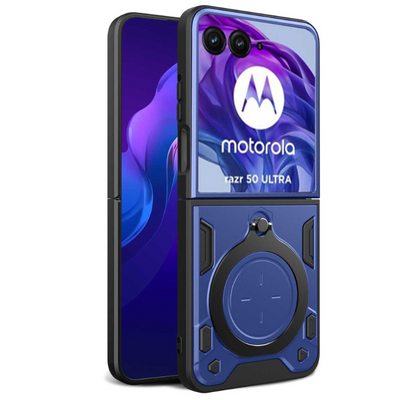 [Built-in Ring Bracket] Motorola Moto Razr 50/Ultra Minimalist Ultra-thin Shockproof Phone Stand Series Case - i-Station Mobile Phone & Electronic Device Repair and Accessories