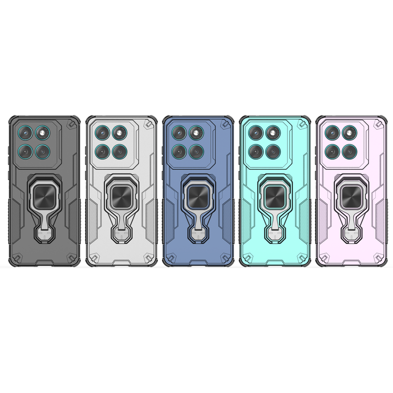 Load image into Gallery viewer, [Built-in Ring Bracket] Motorola Moto Edge 60 Pro/Fusion Mecha-style Anti-slip Protective Hard Heavy Duty Series Case
