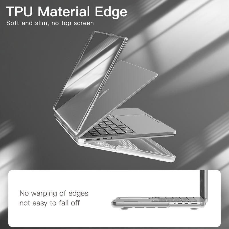 Load image into Gallery viewer, Apple MacBook Pro 14.2&quot; (A2442 &amp; A2779 &amp; A2918 &amp; A2992) - Slim PC + TPU Scratch-Resistant Laptop Case
