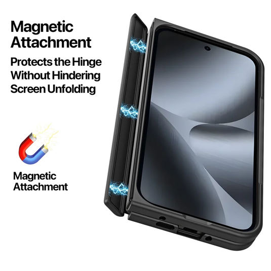 Google Pixel 11 Pro Fold - Skin Friendly MatteTransparent Magnetic Phone Case