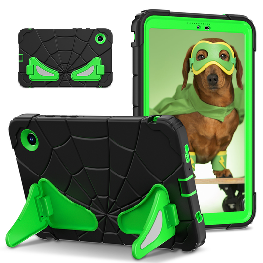 [Built-in Stand] Samsung Galaxy Tab A8 10.5“ (2021) Spiderman Cartoon Kids Full-cover Silicone Shockproof Case - i-Station Mobile Phone & Electronic Device Repair and Accessories