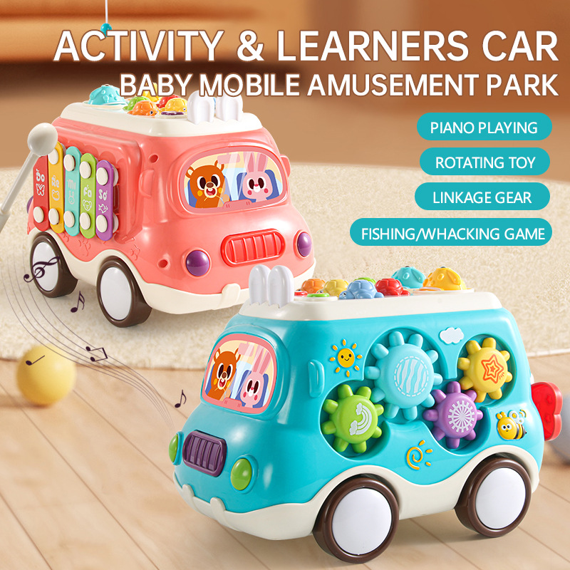 Load image into Gallery viewer, 6-In-1 Educational Multifunctional Musical Activity &amp; Learners Baby Car Toy for Birthday Gift - i-Station Mobile Phone &amp; Electronic Device Repair and Accessories
