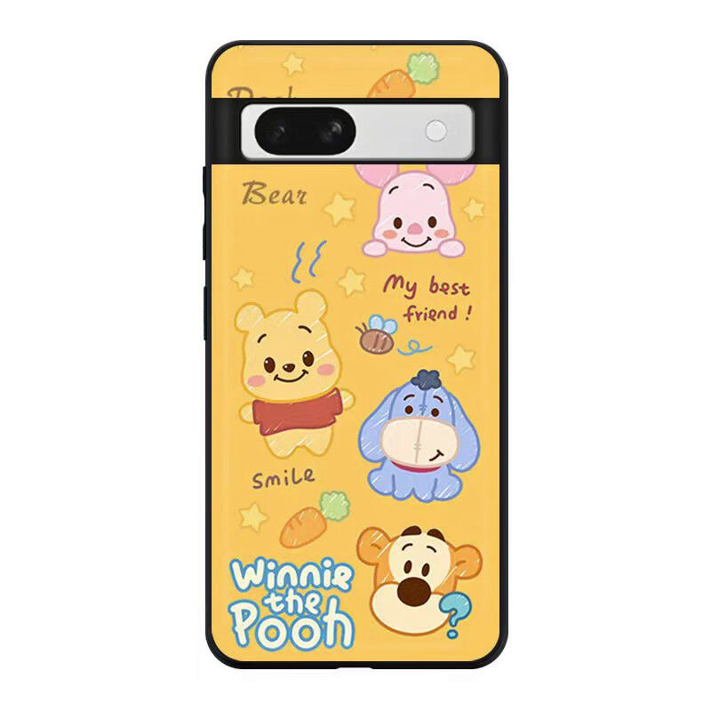 Load image into Gallery viewer, Google Pixel 8/Pro Cartoon Leather-textured Shockproof Fashion-Forward Series Case
