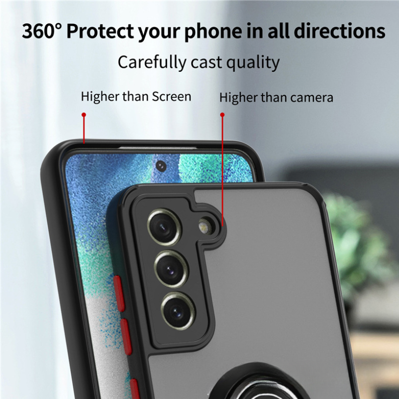 Load image into Gallery viewer, [With Ring Bracket] Samsung Galaxy Note 8 SM-N950 Liquid Matte Full-cover Protective Essentials Series Case
