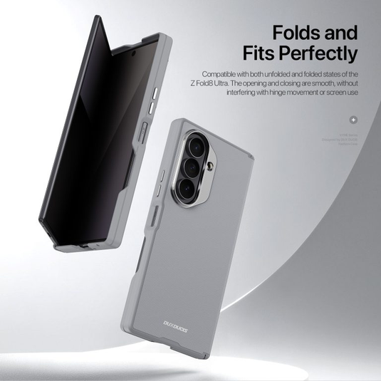 [Magsafe Compatible] Samsung Galaxy Z Fold8 Magnetic Hinge Foldable Back Cover Case