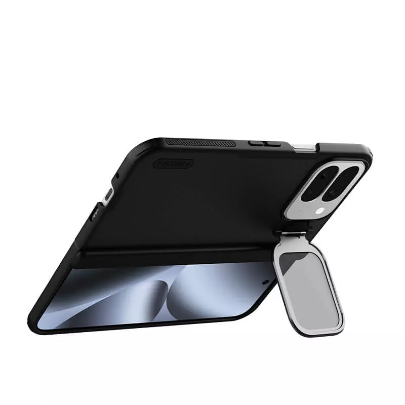 Load image into Gallery viewer, [With Lens Holder] [Magsafe Compatible] Google Pixel 10 Pro Fold - Nillkin Matte Shield Stand Protective Case with Magnetic Foldable Design
