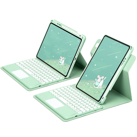 [Detachable] Apple iPad Pro 12.9-inch 3rd/4/5/6th Gen (2018/2020/2021/2022) Magnetic Touch Wireless Keyboard Case