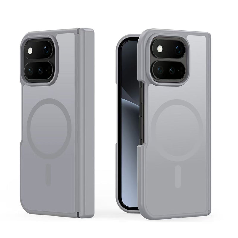 Load image into Gallery viewer, [Magsafe Compatible] Google Pixel 11 Pro Fold - Matte Magnetic Anti-Slip Shockproof PC Case with Hinge Protection
