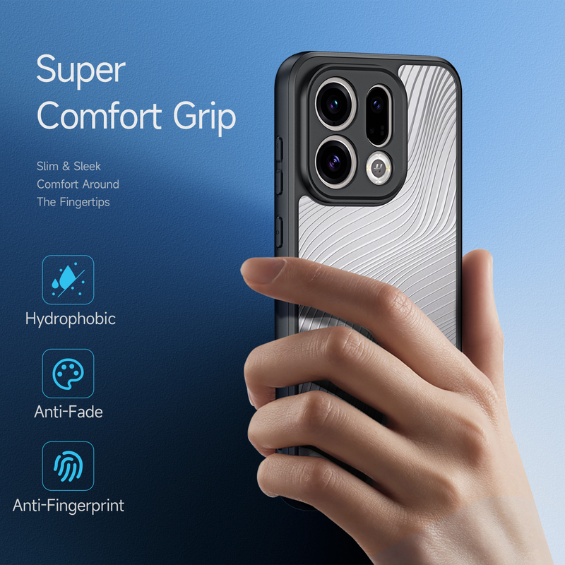 Load image into Gallery viewer, OPPO Find X9/Pro Transparent Frosted Shockproof Phone Case - i-Station Mobile Phone &amp; Electronic Device Repair and Accessories
