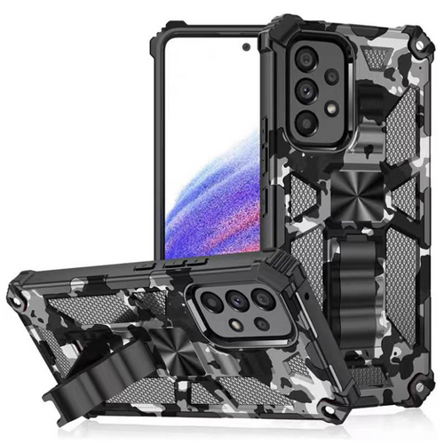 [Built-in Stand] Samsung  Galaxy S24 SM-S921/Plus SM-S926/Ultra SM-S928 Army Camouflage Armor Anti-fall Bracket Protection Heavy Duty Series Case