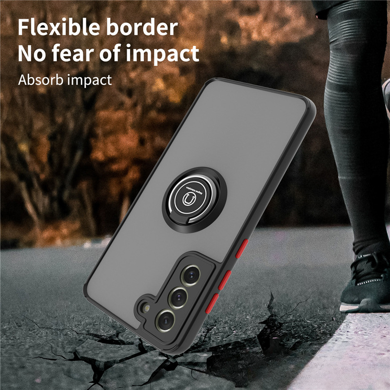 [With Ring Bracket] Samsung Galaxy Note 20 (4G/5G)/Ultra (4G/5G) Liquid Matte Full-cover Protective Essentials Series Case - i-Station Mobile Phone & Electronic Device Repair and Accessories