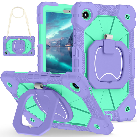 Lenovo Idea Tab 11” 2025 (TB336FU/TB336ZU) - Multi-functional Shockproof Heavy Duty Series Case With Shoulder Strap