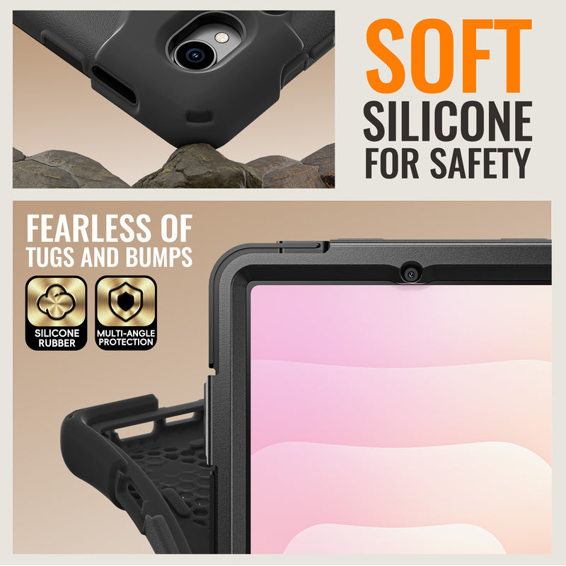 Load image into Gallery viewer, Samsung Galaxy Tab S11 (2025) 11&quot; - Multifunctional Shockproof Heavy Duty Series Case With Shoulder Strap - i-Station Mobile Phone &amp; Electronic Device Repair and Accessories
