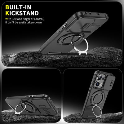 [Built-in Kickstand] OPPO A5 Pro - Rugged Shockproof Heavy Duty Series Case - i-Station Mobile Phone & Electronic Device Repair and Accessories