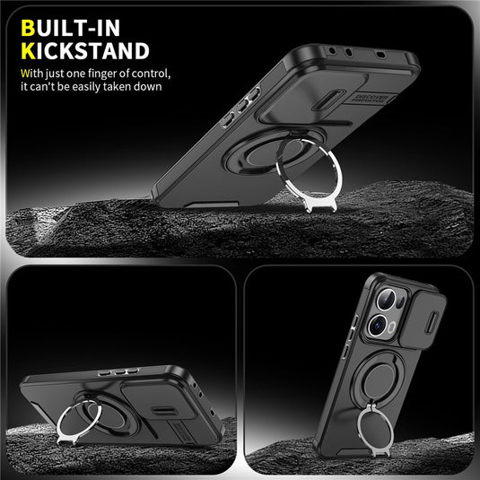 [Built-in Kickstand] OPPO A5 Pro - Rugged Shockproof Heavy Duty Series Case