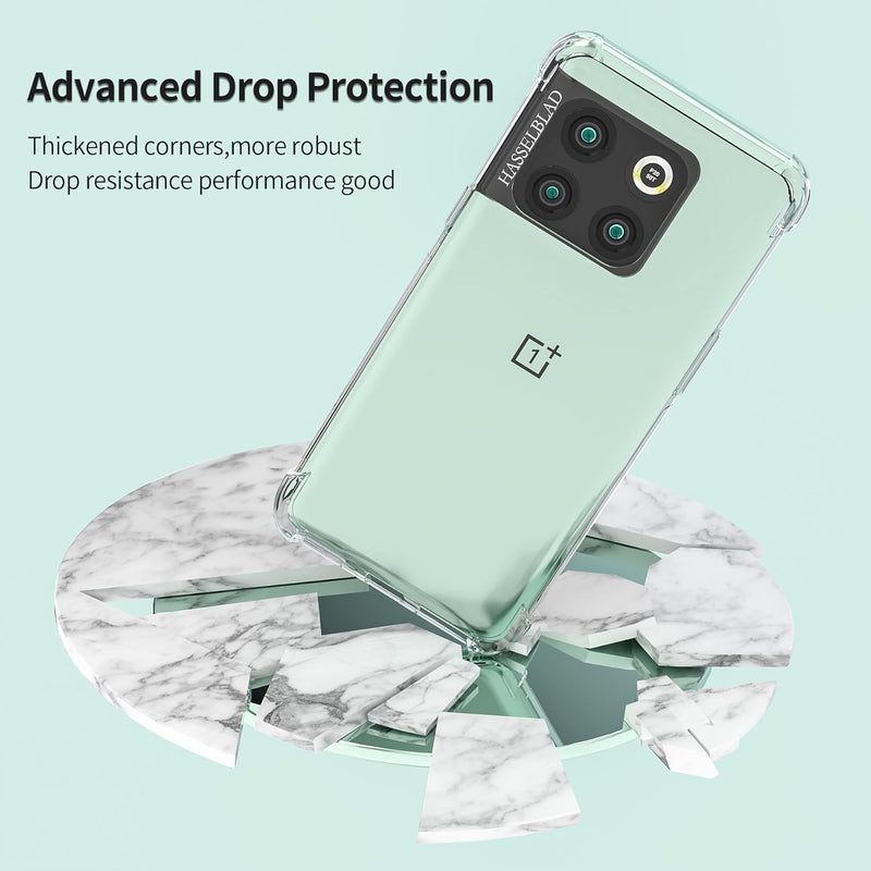 Load image into Gallery viewer, OnePlus 1+10T - AirPillow Cushion Transparent Soft Clear TPU Four Corners Protective Case With 2PC 9H Tempered Glass Screen Protector
