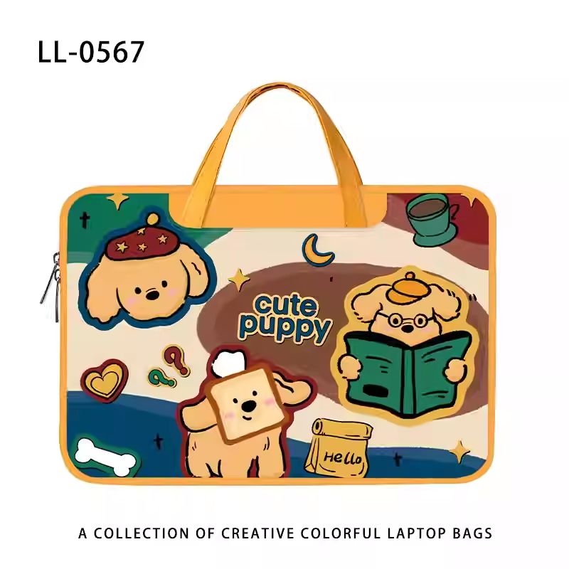 Load image into Gallery viewer, Apple MacBook Air 13.3″ (2020–2023) Multifunctional Cartoon Soft Shockproof Laptop Bag
