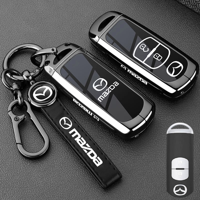 Load image into Gallery viewer, Mazda Zinc Alloy Car Key Protective Case For CX5, CX3, CX30, CX7, CX9, Mazda 2, 3, 6
