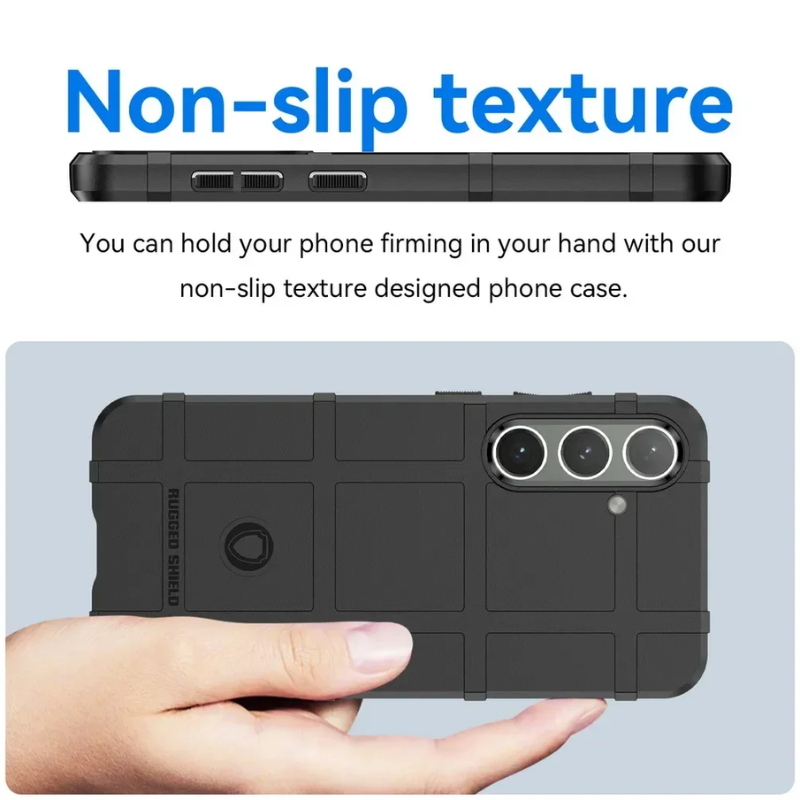 Load image into Gallery viewer, Samsung Galaxy A72 SM-A725 Rugged shield Rubber Essentials Series Case
